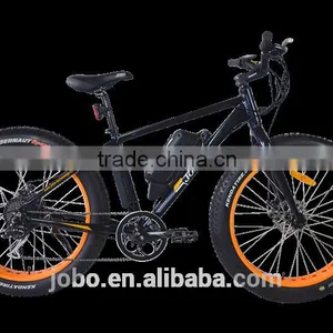 OEM Manufacture 26 Inch 500W Electric Fat Tyre Bike thumbnail-3