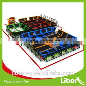 5 Years Warranty High Quality Factory Price Kids Indoor Trampoline Bed for Amusement Park thumbnail-1