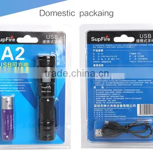Attractive Multi Function Waterproof Rechargeable USB Flashlight thumbnail-6