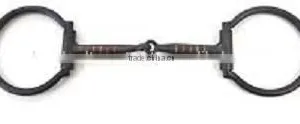 Ring Snaffle Bit With Copper Rollers thumbnail-1