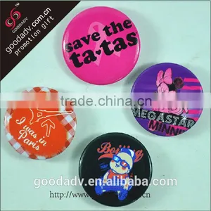 Famous Brand Top Quality Badge Cartoon Design 25 mm Tin Badge for Kids thumbnail-1