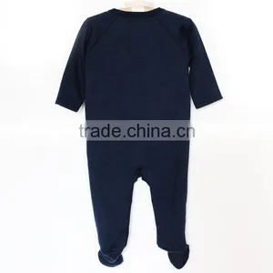 2016 Fashion Boy Baby Romper Clothes With Chest Print Letter thumbnail-2