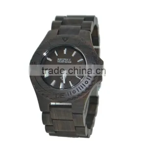 Handmade Elegant Eco-Friendly Natural Wood High Quality Mens Watches thumbnail-4