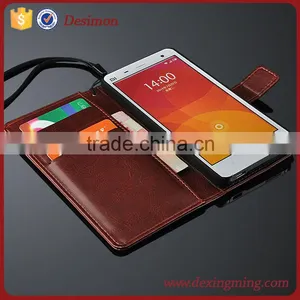 for Xiaomi Mi4 Soft Leather Cover Case Ultrathin Mobile Phone & Accessories thumbnail-1