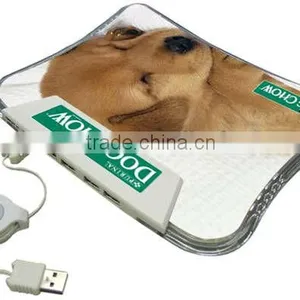 Multifunction Mouse Pad With Usb Hub and Colorfull Printing thumbnail-1
