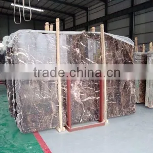 Cheap Coffee Brown Marble Polished Slab thumbnail-4