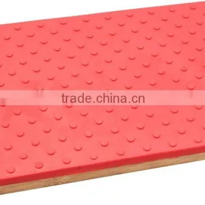 Bamboo Chopping Board With Silicone Hole for Kitchen Cutting Usage thumbnail-4