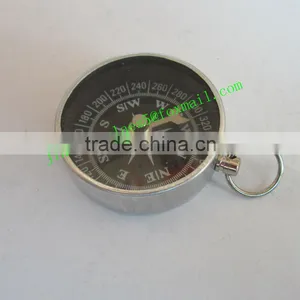 Hot Selling Custom Metal Vintage Compass With Key Ring For Wholesale thumbnail-1
