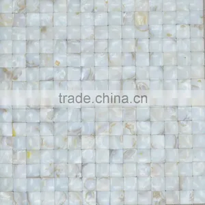 New Design Convex Freshwater Shell Mosaic Tile,bathroom Tile thumbnail-2