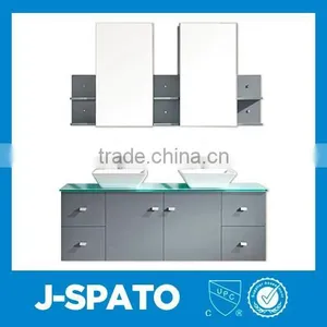 2016 Hanging Double Basin Bathroom Cabinets Lowes MD-435-G-GR thumbnail-1