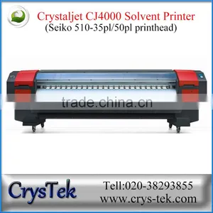 3.2m Indoor Outdoor Printer/ Crystal Jet CJ4000 Flex Banner Printer thumbnail-1