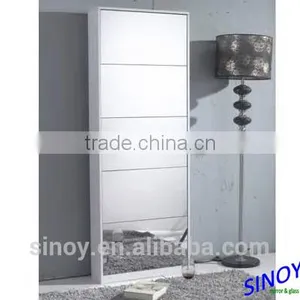 High Quality Wardrobe Mirror Glass for Decoration With CAT I and CAT II thumbnail-4