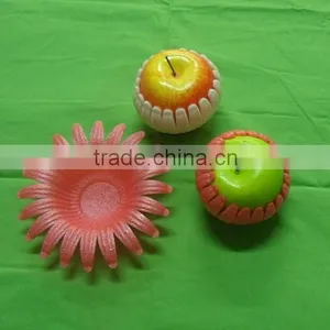 Foam Flower Pattern Fruit Net, Beautiful Color Apple Net, thumbnail-1