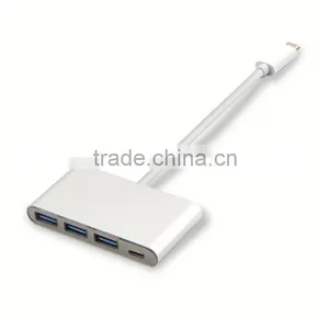 Usb-c Multiple 3 Port Hub thumbnail-3
