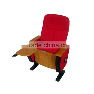 Commercial Movable Folding Armrest Tablet Theater Seats thumbnail-2