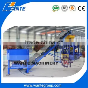 WANTE BRAND Italy High Scale Industries QT4-24 Automatic Concrete Block Making Machine thumbnail-5