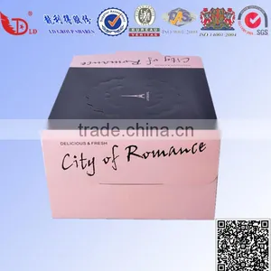 Best Price Customized Paper Cake Box With Handle thumbnail-6