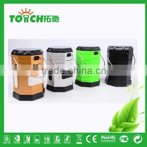 Solar Camping Light 4 Colors Gold Silver Green Black Wholesale Lantern Lamp AAA Battery Searching Tent Lamps thumbnail-1