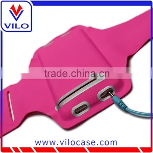 New Arrival Lycra Materail Sports Armband ,Multi-Function PVC Waterproof Running Sports Armband thumbnail-2