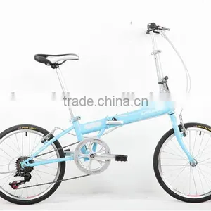 2016 Lovely Folding Bike for Girls With 7 Speed thumbnail-3
