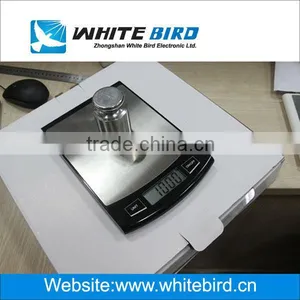 High Accuracy Digital Electronic Diet Stainless Steel Kitchen Scale 5kg thumbnail-1