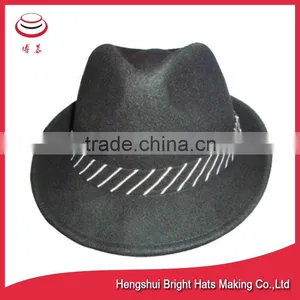 Traditional Felted Trilby Hat thumbnail-2