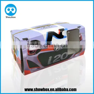CHEAP Google Cardboard V1.0 DIY Educational vr Device Cardboard vr V1.0 With OEM Custom Logo thumbnail-3