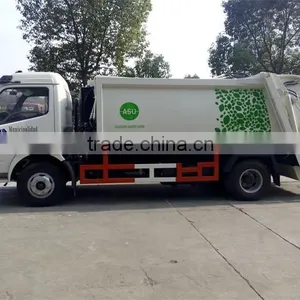 Export to Sorth America 120HP Garbage Compactor Truck thumbnail-1