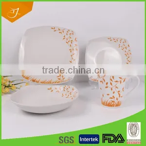 Dinnerware Sets With Simple Flower Design thumbnail-1