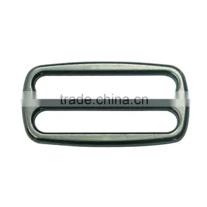 Eco-friendly Metal Gun Sliders Belt Buckle Wholesaler for 38mm Webbing Strap thumbnail-1