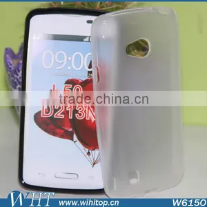 Blank Phone Case for LG L50, Soft TPU Case Clear Back Cover for LG L50 D213N thumbnail-1