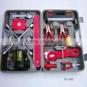 Air Blowing Plastic Case Car Roadway Safety Tool Set thumbnail-1
