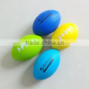 pu Stress Rugby Ball 4 Colors Foam Rugby Ball thumbnail-1