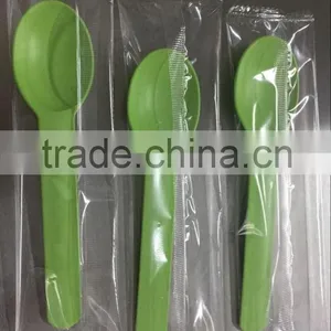 Biodegradable Cornstarch Tableware Cutlery Set thumbnail-3