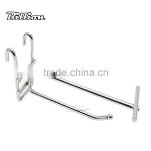 Supermarket Wire Metal Chrome Hooks Mesh Euro Iron Hooks thumbnail-2