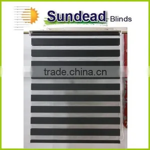 Zebra Blinds Zebra Fabric Keep Privacy and Enjoy Sunlight Zebra Roller Blind thumbnail-1