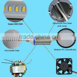 E40 100W 100LM/W Clear LED Corn Bulb 60Hz 230V thumbnail-3
