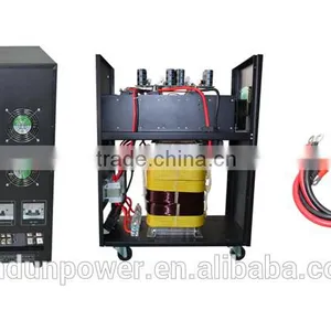 Home Solar Use dc to ac 3 Phase 15kw Inverter 24V 220volts for India Market thumbnail-6