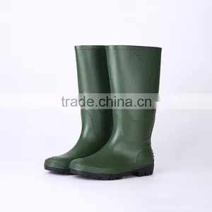Manufacturer Cheap Green Pvc Rain Boots Without Steel Toe, Cheap Plastic Pvc Rain Boots thumbnail-1