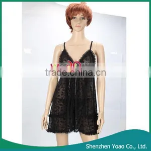 Black Sexy Lingerie Overskirt Underwear For Women thumbnail-1