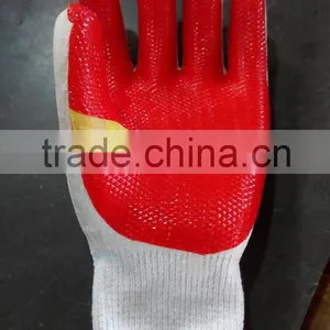 China Factory Wholesale Work Red Rubber Gloves thumbnail-3