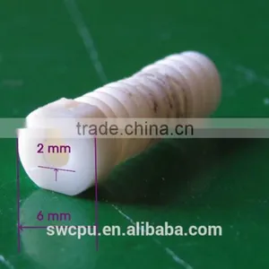 Machinery UHMWPE White Feed Screw thumbnail-1