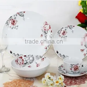 20pcs Coupe Tableware Set Ceramic Dinner Set thumbnail-2