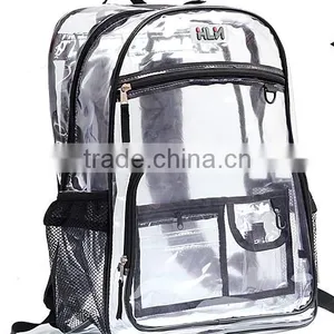 PVC Hot Bag Backpack Clean PVC Bag Transparent Bag thumbnail-1