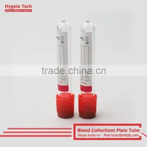 Red Top Cap Tube for Blood Collection thumbnail-1