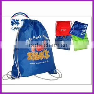 2015 Wholesale Eco-friendly Draw-string 190T/210D/polyester/nylon Bag thumbnail-1