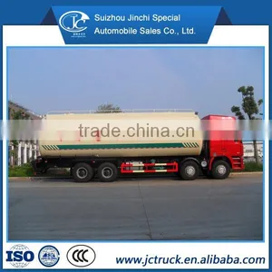 Shacman Delong 8x4 38CBM Low Denisty Powder Material Truck thumbnail-4