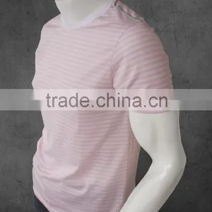 100% Blank PERU PIMA COTTON Polo t Shirt STRIPED Customizable thumbnail-6