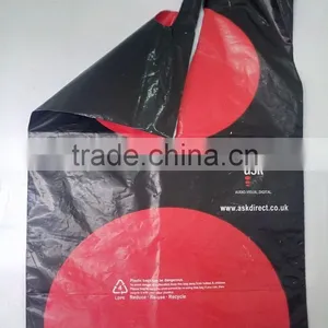 Custom Logo Die Cut Bag Wholesale Plastic Promotional Bag thumbnail-1
