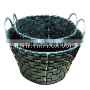Car Tire Woven Baskets With Hand thumbnail-1